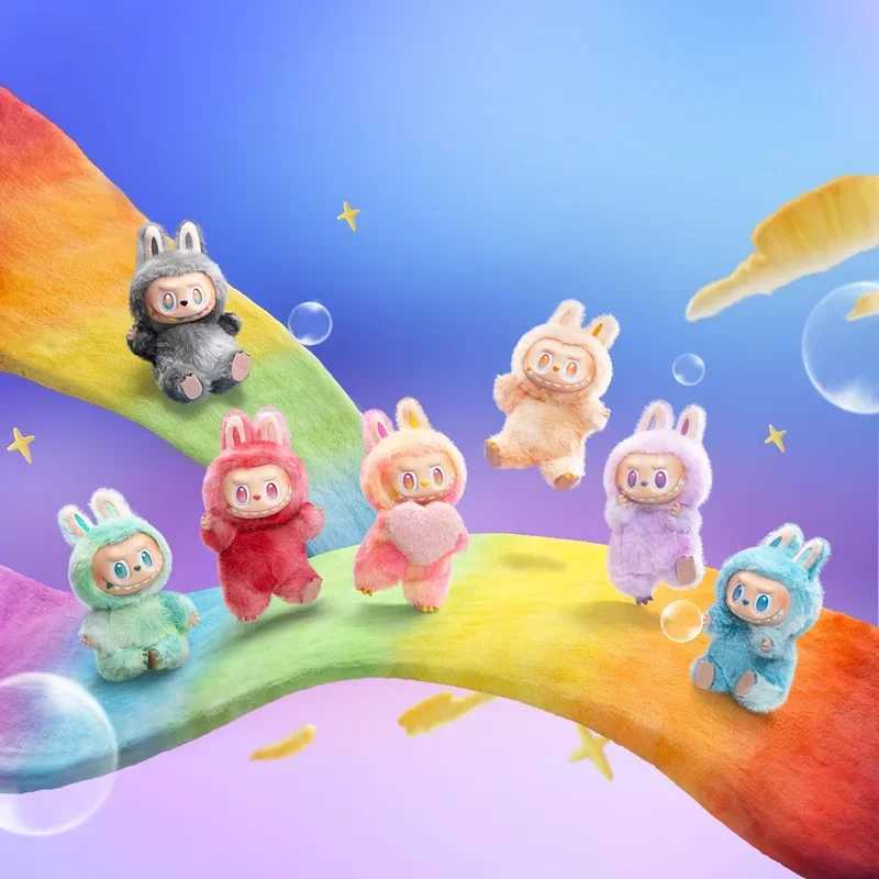 Cute Labubu Front High Energy 3.0 Vinyl Blind Box Gravel Plush Creative Doll Bag Pendant Girl Birthday Gift Mystery BoxXJ250506