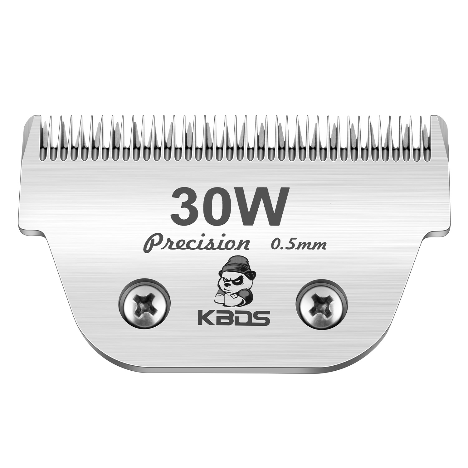 KBDS Detachable Ceramic Wide 30W Blade for Dog Grooming Cuts Length(1/50" - 0.5mm) Compatible with Most Andis, Oster, Wahl A5 Clippers(30W)