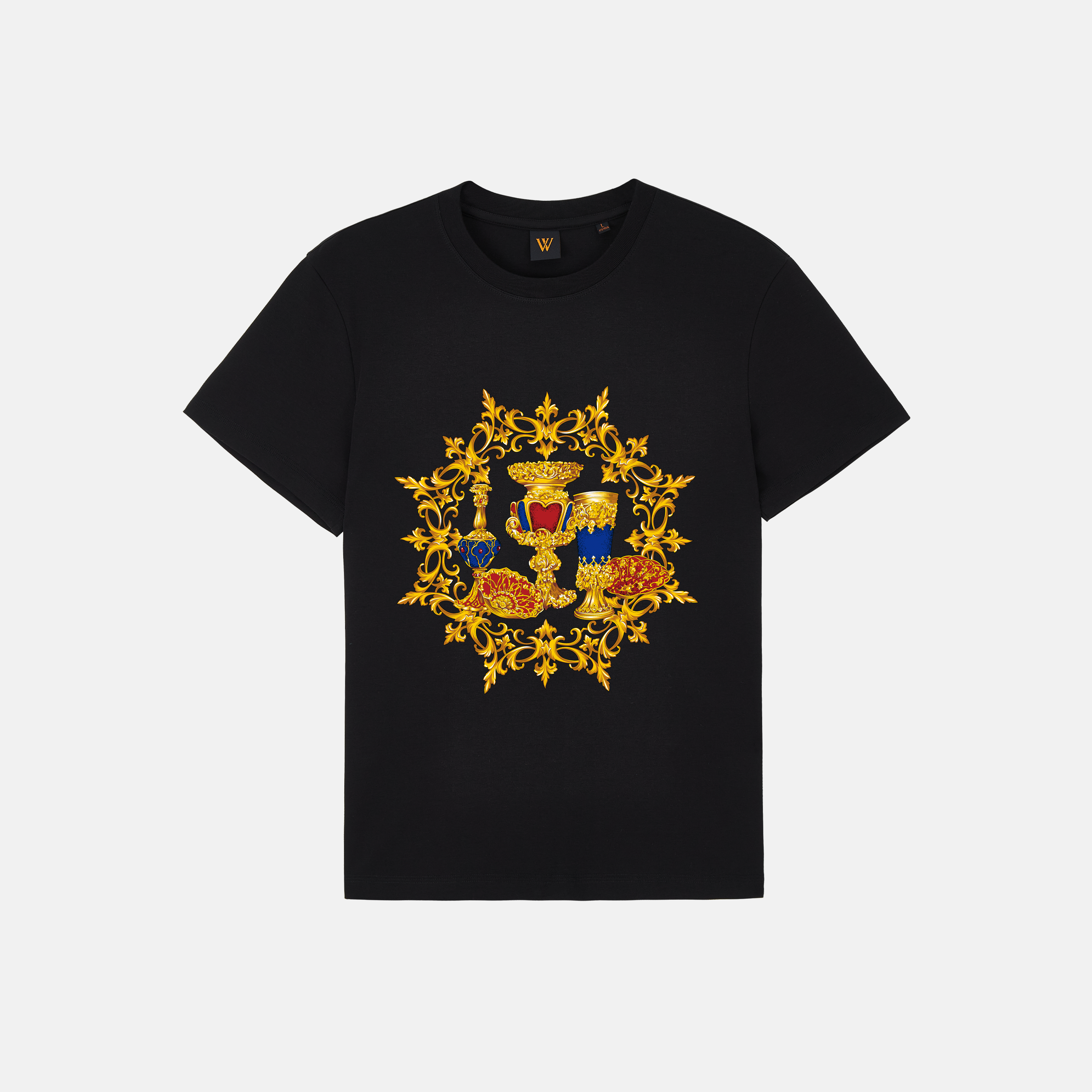 Summer Horse Cotton Printed T-shirt