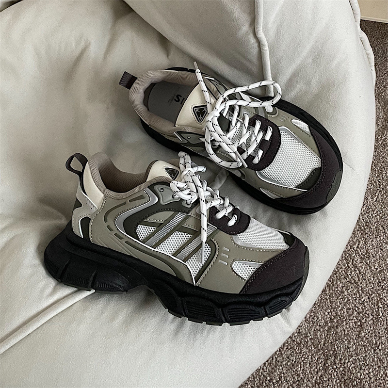 Free shipping designer Women's Four Seasons 2025 New Super popular thick-soled sports shoes lightweight low-top fashionable casual sports shoes