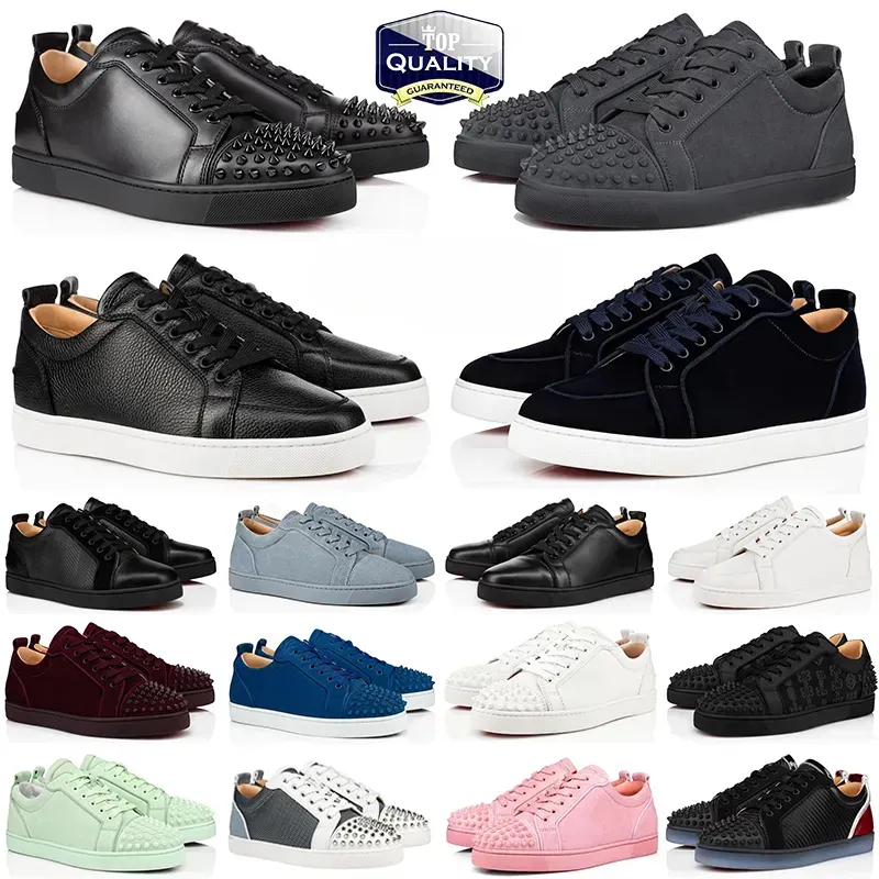 Designer Mens Dress Shoes Casual Shoes Sneakers Glitter Grey Rivets Leather Suede Camo Green Men Women Fashion Spikes Office Career Wedding Luxury Shoes Men