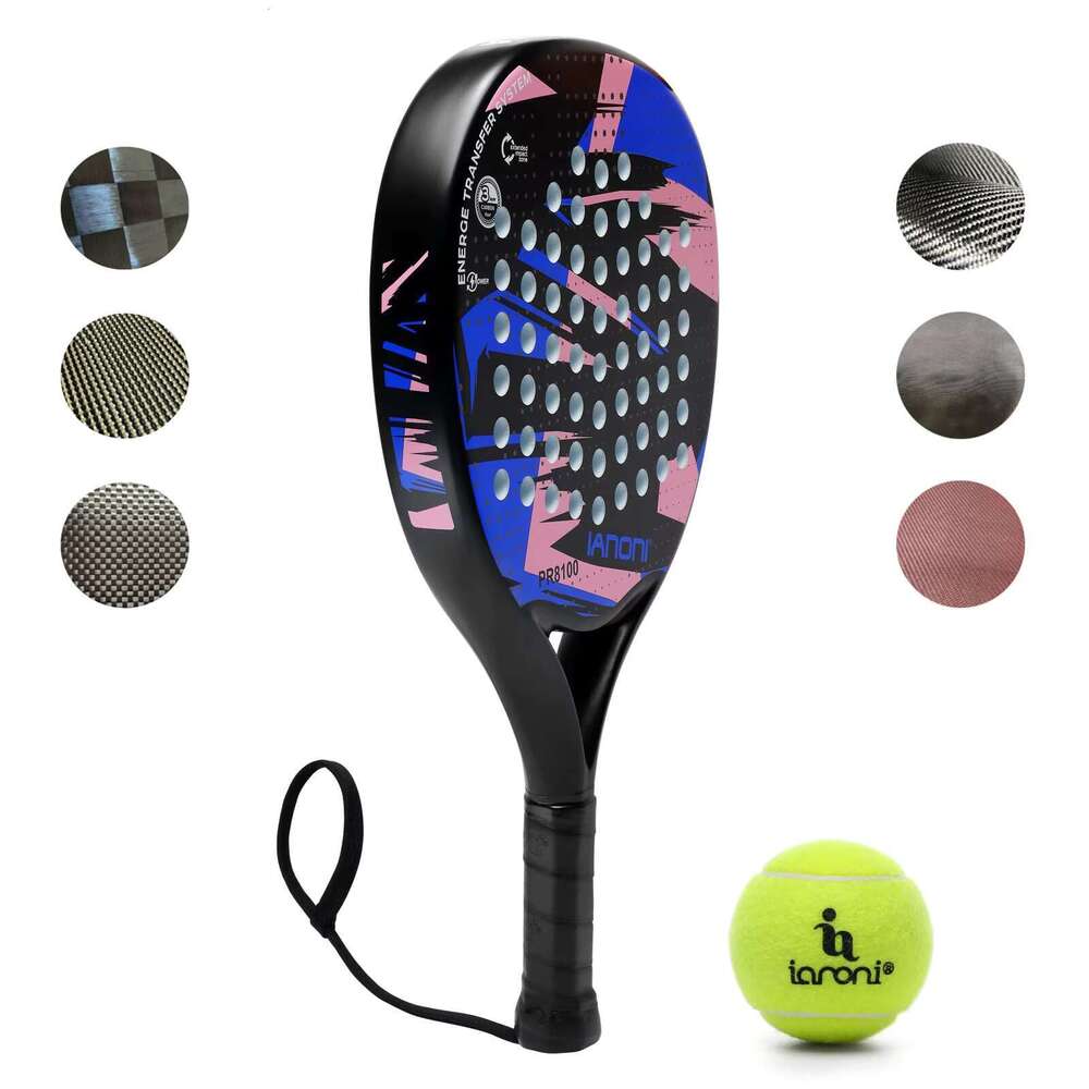 IANONI carbon fiber Raquette Raquettes Palas De Padel racket