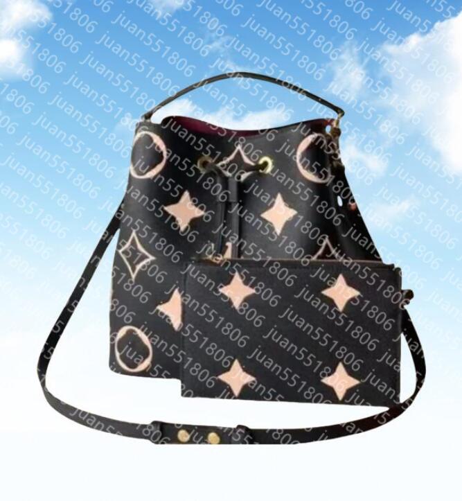 designer neonoe mm designer bucket bag handbag women luxury leather shoulder crossbody bag Purses Womens Wallet