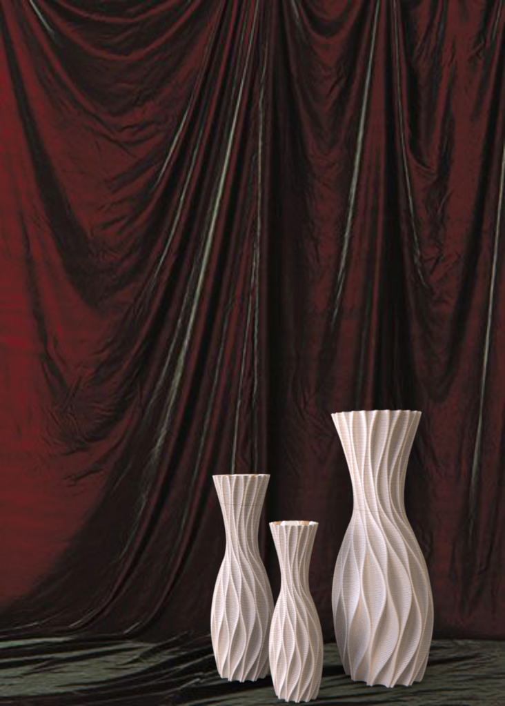 Artistic Home Decor - Sophisticated Ceramic Ornament featuring Stunning 3D Designs