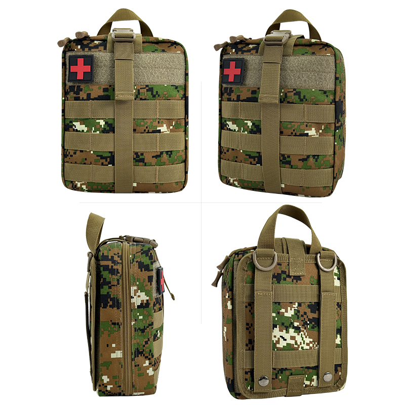 ifak trauma kit 74 piece upgrade tactical first aid supplies molle ifak pouch rip away refill supplies for survival camping hiking travel 117
