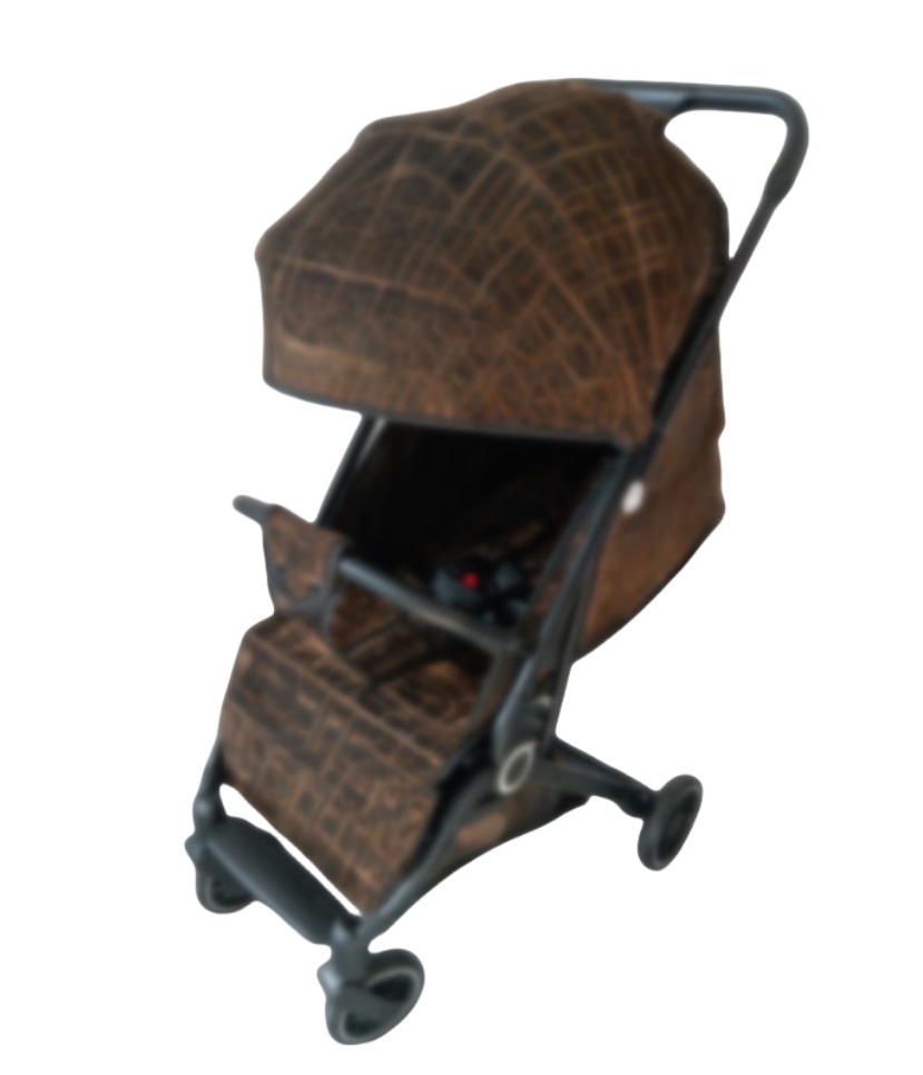 Fashion Designer Single stroller Safety car Portable travel system Simple letter printed stroller Luxury baby birthday gift S1128