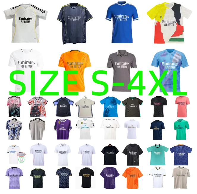 19 20 21 22 23 24 25 26 real MBAPPE BELLINGHAM soccer jersey 2025 2026 Retro Madrids RONALDO CAMAVINGA ENDRICK BENZEMA VINI JR TCHOUAMENI MODRIC RODRYGO football shirt