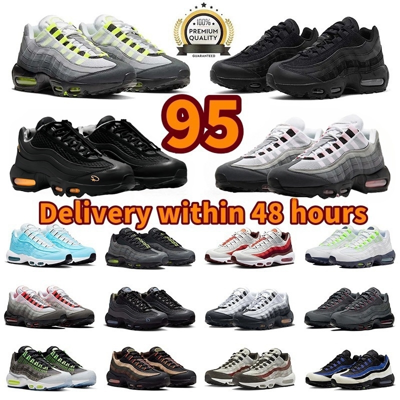 Designer shoes Running Shoes 95s Triple White Black Royal Blue Next Nature Aegean Storm Sequoia Pink Beam Neon Olive Men Women Trainers Outdoor Sports Sneakers