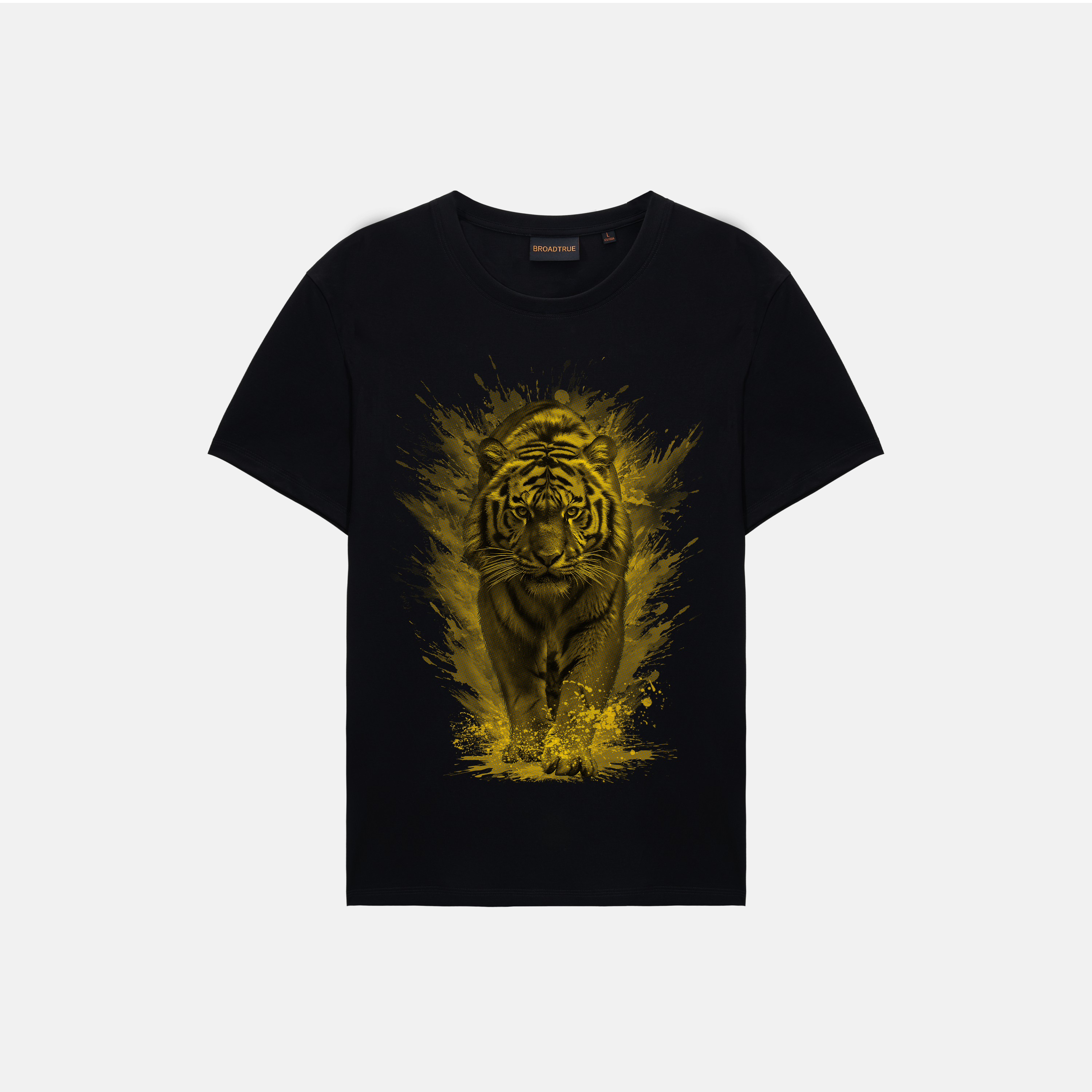 Comfortable Breathable Graphic Tee Featuring Durable Colorfast Printing Style