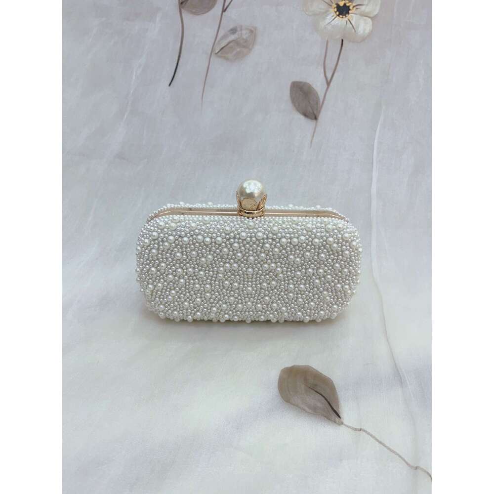 Dinner Bag New With High End Feel Engagement Handbag Cheongsam Dress Bag Elegant Pearl Bag For Socialite Banquet KQ