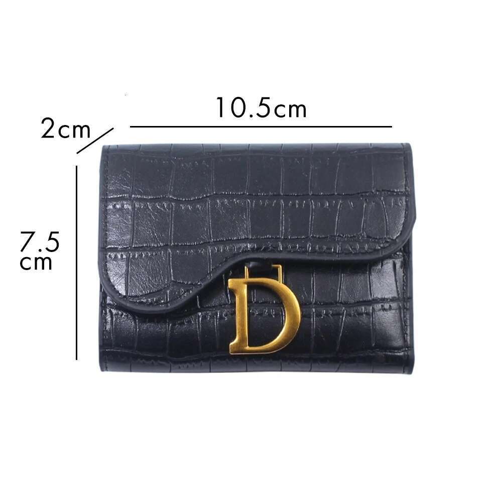 Short Small Fashion Brand Leather Ladies Card Bag For Women Clutch Female Purse Money Clip Wallet