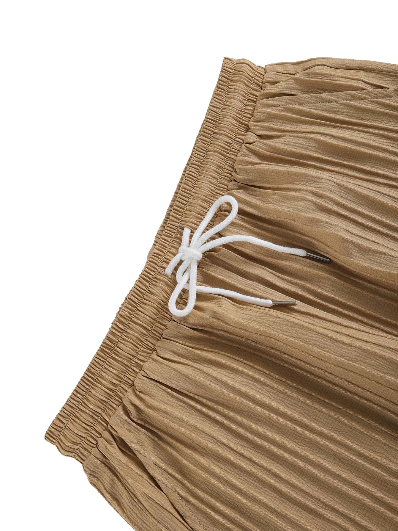 SpringSummer Ripple Short Shirt and Shorts Set 250430Z