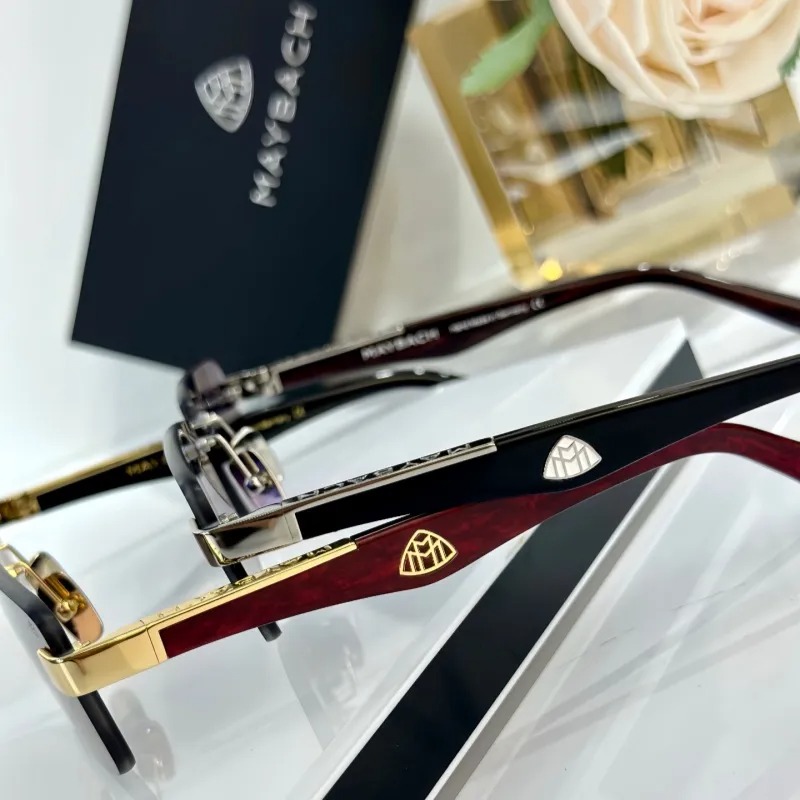 Maybach Eyewear Luxurious Qualit Yoriginal Goods Sunglasses for Men Women Candy Color Shades Classic Goggle Beach Fashion Eyeglasses THE ARTIST III Si