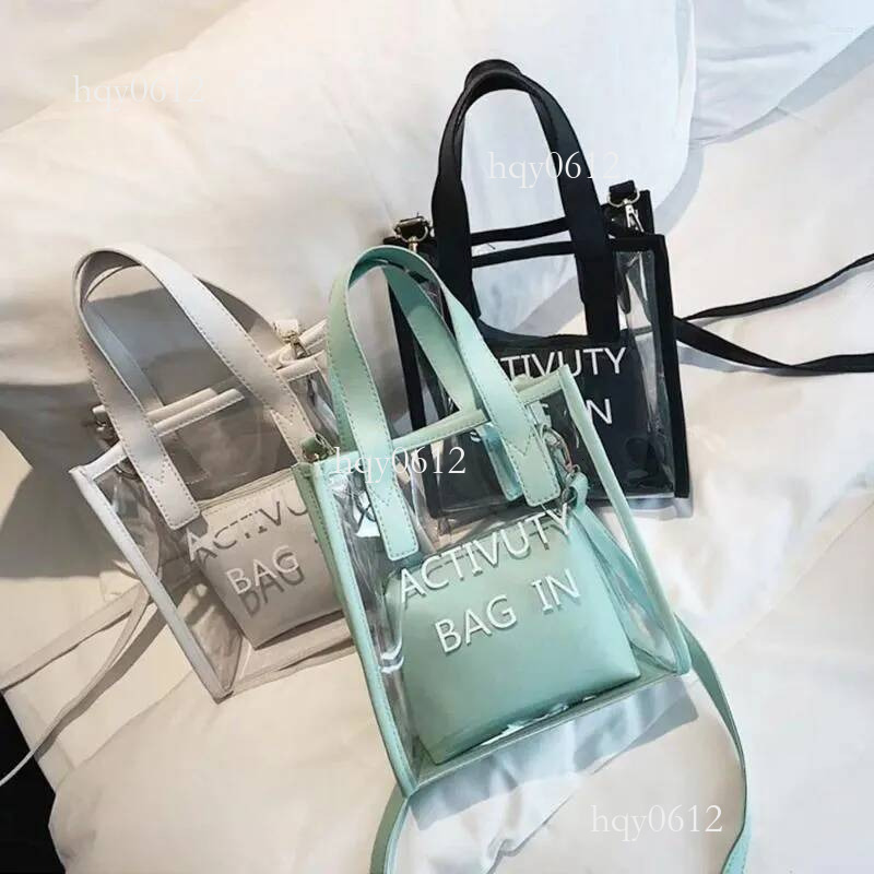 designer Shoulder Bags Fashion PVC Clear Crossbody Jelly Bag Handbags