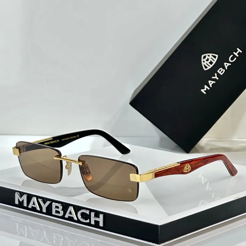 Maybach Eyewear Luxurious Qualit Yoriginal Goods Sunglasses for Men Women Candy Color Shades Classic Goggle Beach Fashion Eyeglasses THE ARTIST III Si