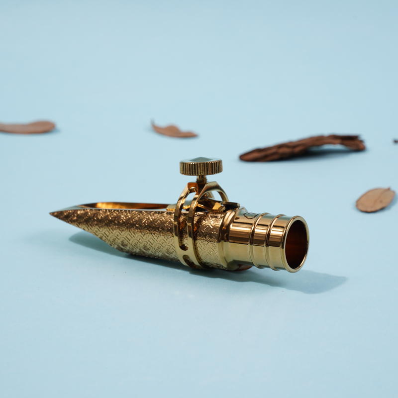 Sax metal flute head frosted tenor flute head tenor mouthpiece mouthpiece musical instrument accessories hot-sale