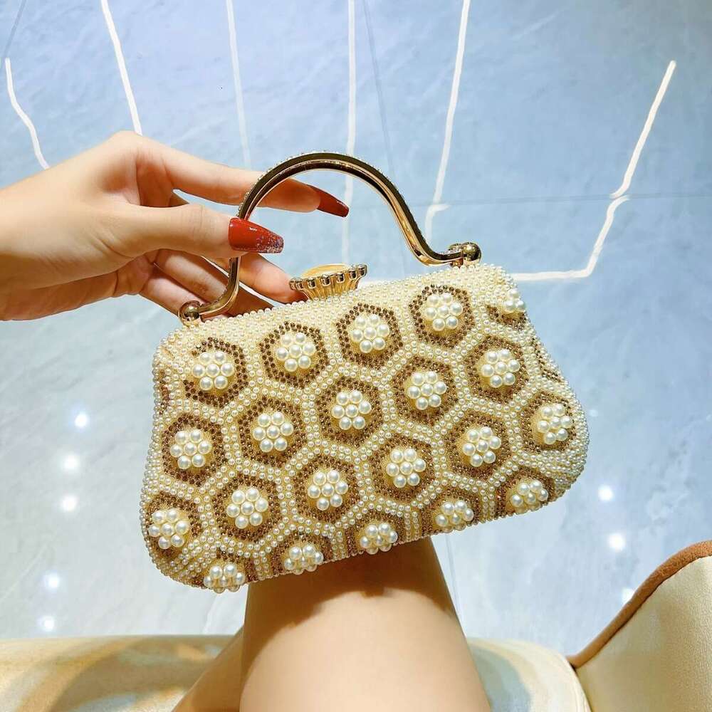 Dinner Bag New Pearl Banquet Small Handbag Women S Cheongsam Bag Wedding Versatile Crossbody Bag KQ