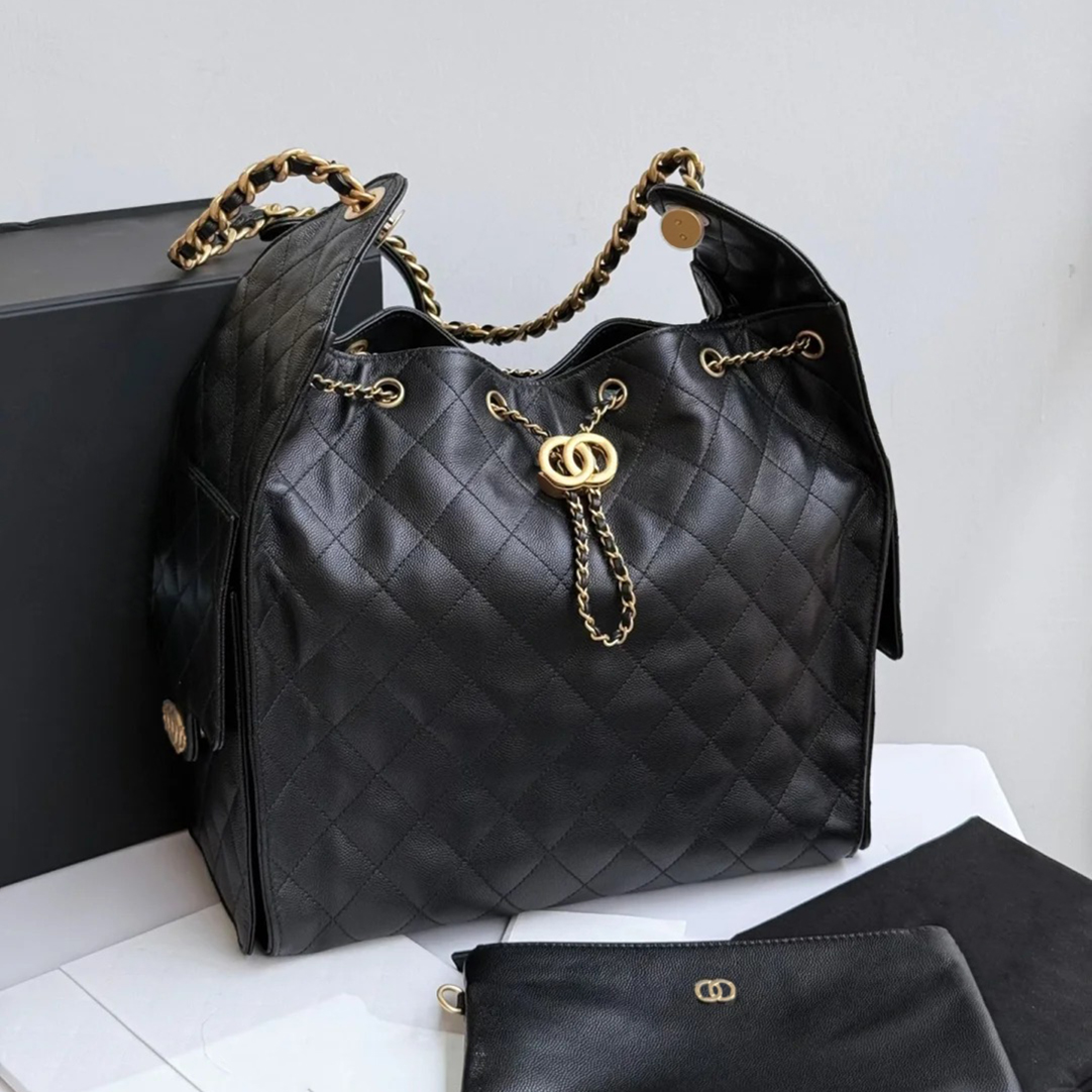 New Designer Bag Shoulder Bag Luxury Bag High Quality Women's handbag Purses Hobo Bag Cowhide Composite Bag Large Capacity Black shopping bag designer bag 2025