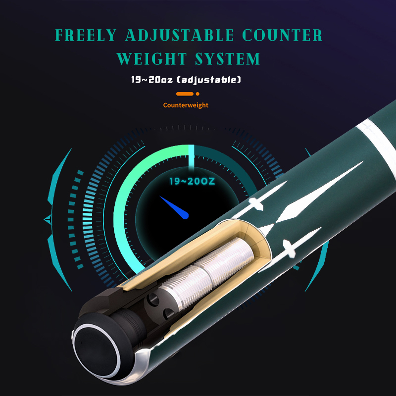 OKHEALING Play Pool Cue Black Technology Carbon Fiber Shaft 12.4mm Pigskin Tip 58in Uni-loc Joint 3-teeth Professional Billiard Cue 1/2 Pool Game Cue 