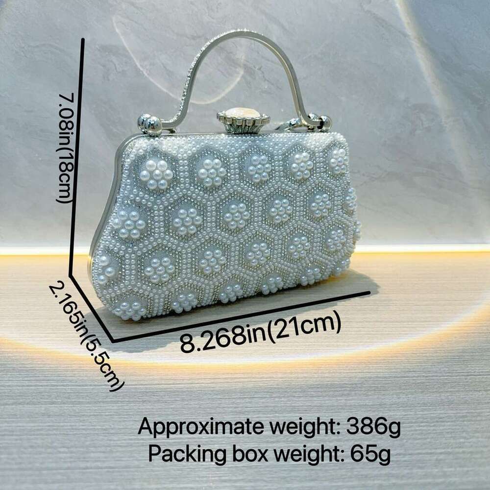 Dinner Bag New Pearl Banquet Small Handbag Women S Cheongsam Bag Wedding Versatile Crossbody Bag KQ