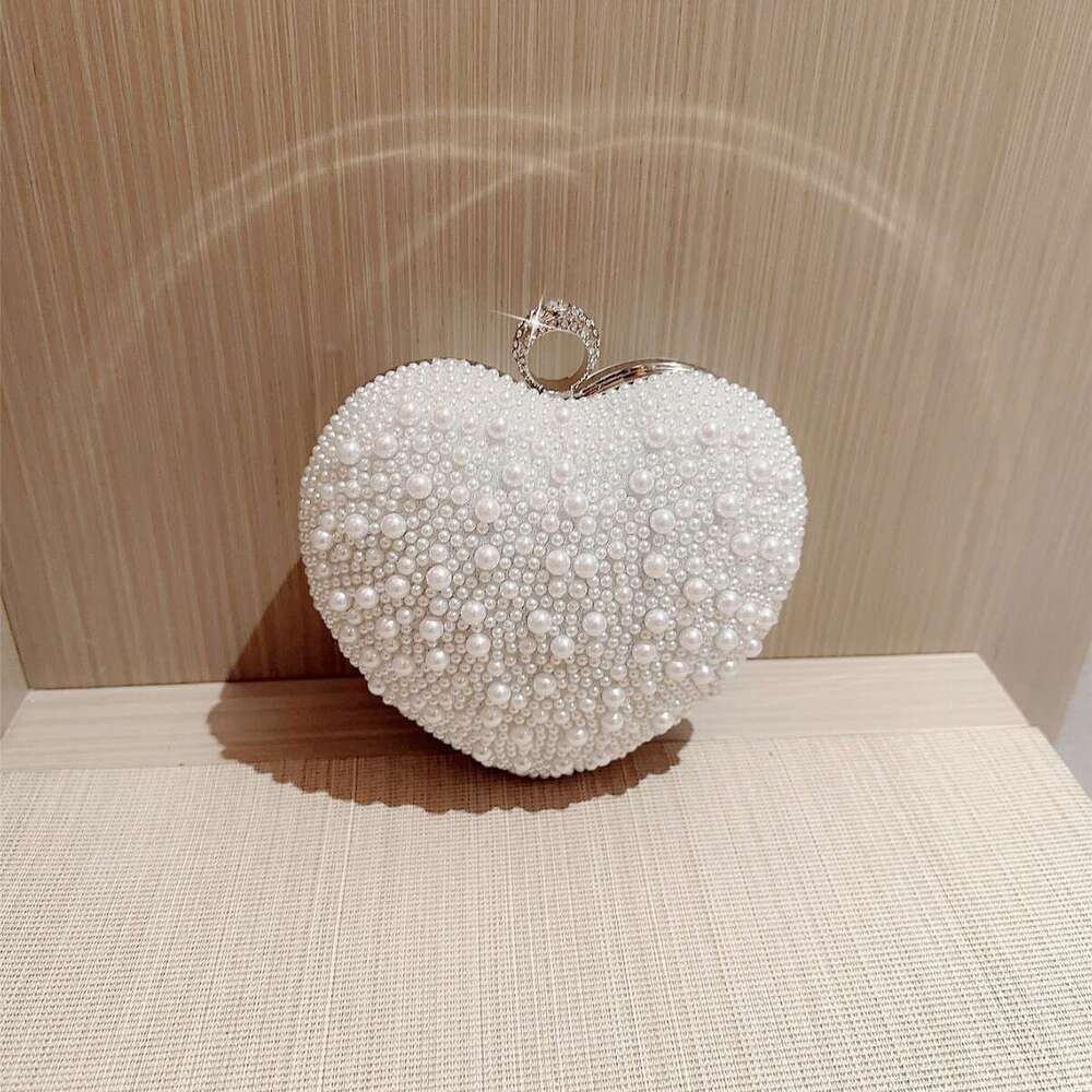 Dinner Bag New Pearl Love Hand Chain Paired With Qipao Evening Banquet Wedding Dress Bag KQ