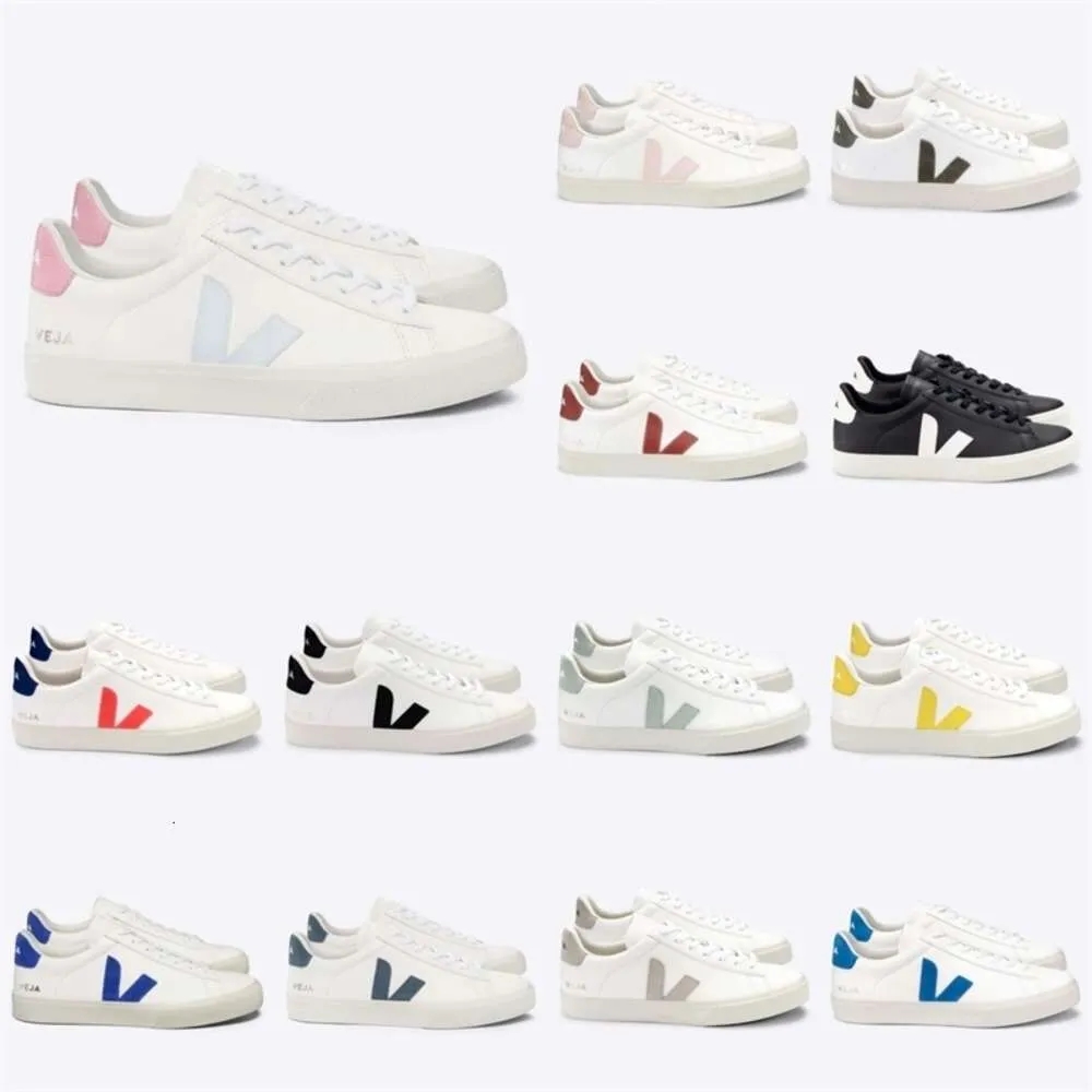 2025 designer Women's shoes VEJAtcasual moral trainingshoe earth low carbon organic flats platform sneakers classic
