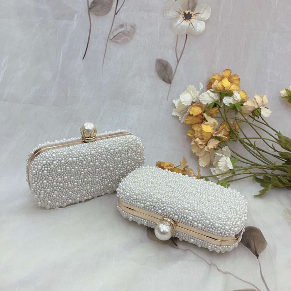 Dinner Bag New With High End Feel Engagement Handbag Cheongsam Dress Bag Elegant Pearl Bag For Socialite Banquet KQ