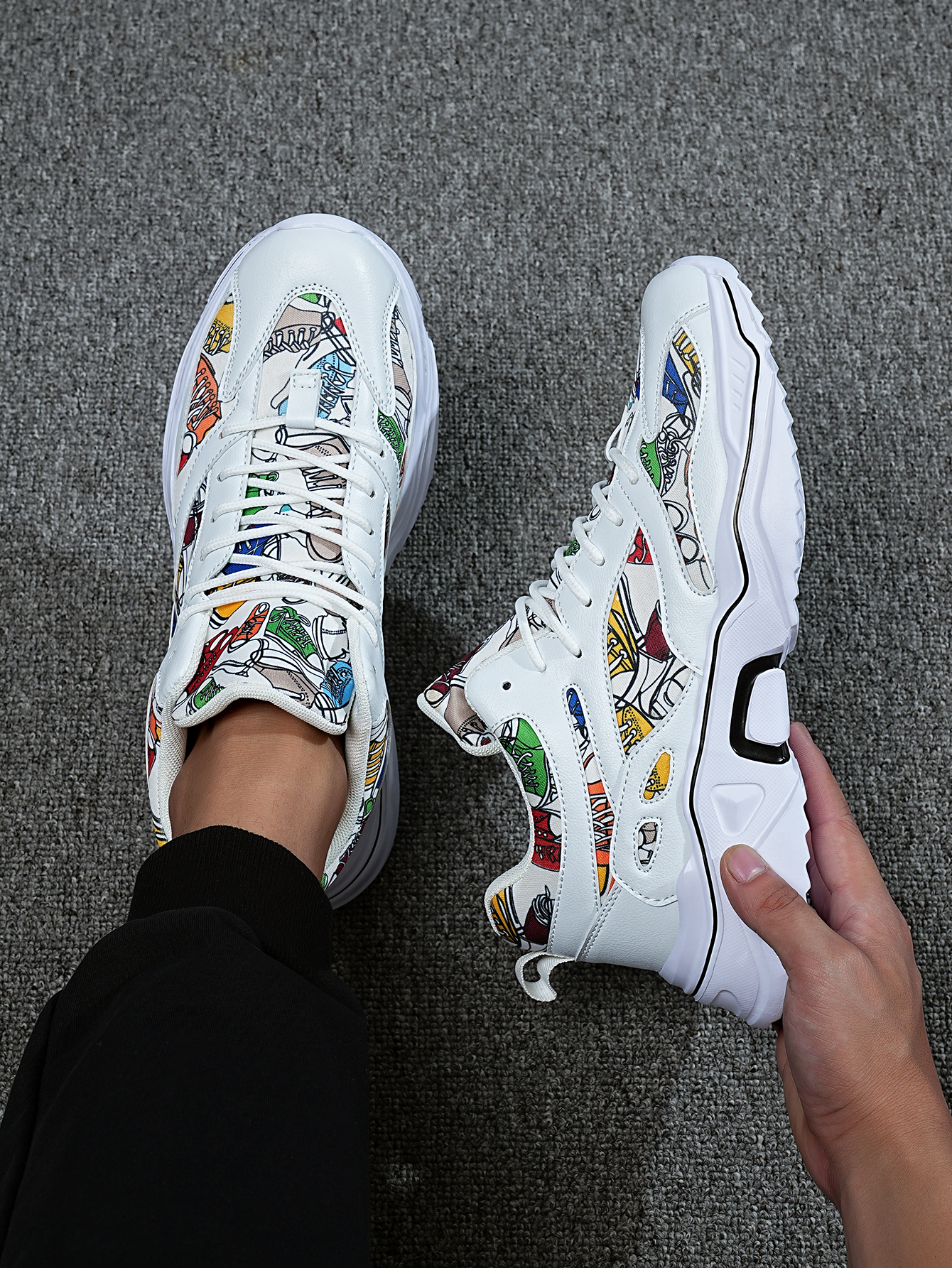 Free shipping designer mens running shoes black white blue green outdoor sports casual shoe trainers sneakers