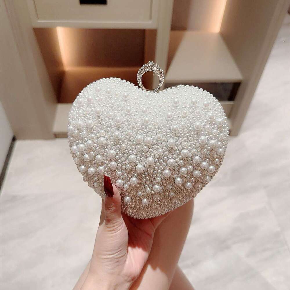 Dinner Bag New Pearl Love Hand Chain Paired With Qipao Evening Banquet Wedding Dress Bag KQ