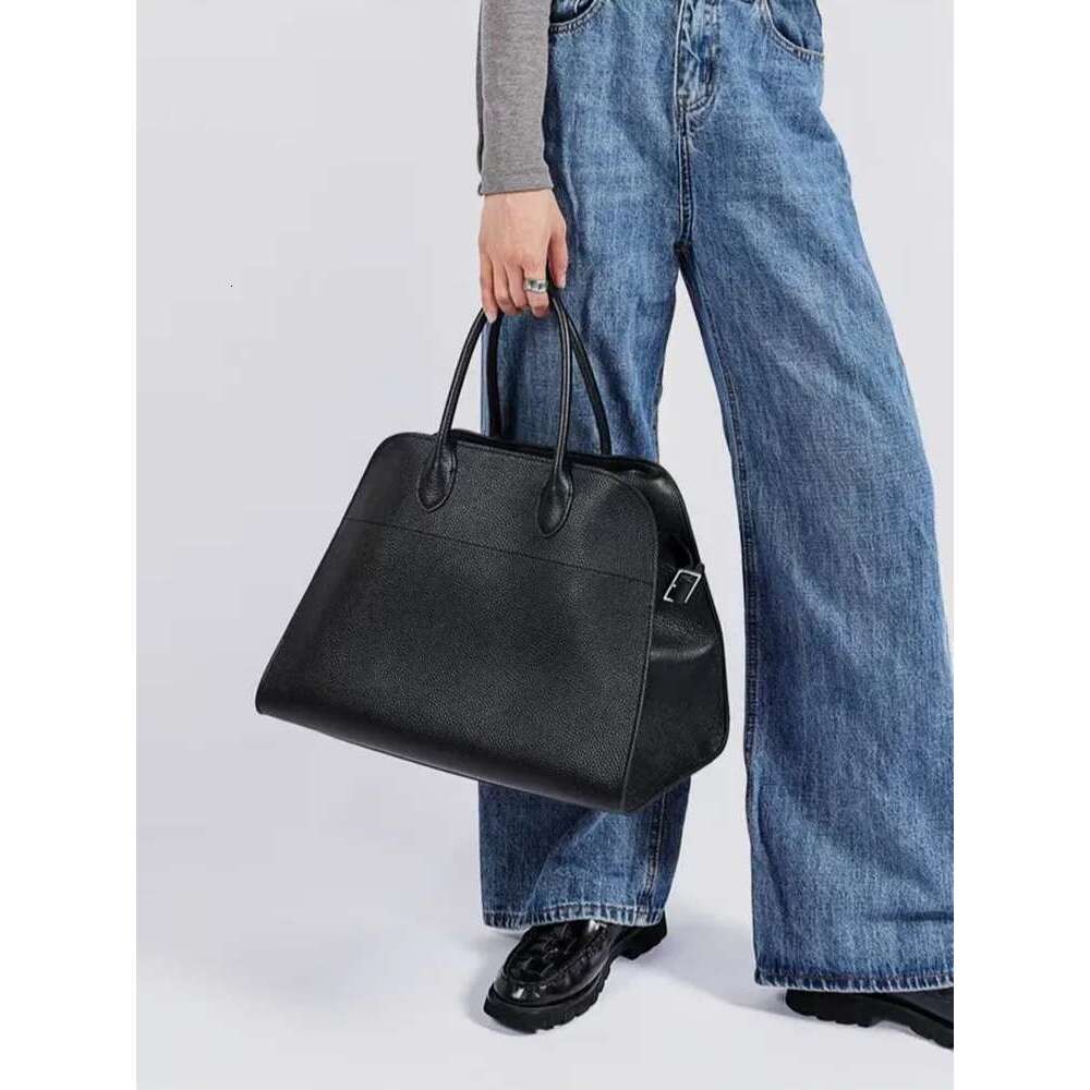 High Quality Leather Women Margaux 15 Fashion Shopping Tote Female Casual Shoulder Bag Handbag Large Capacity