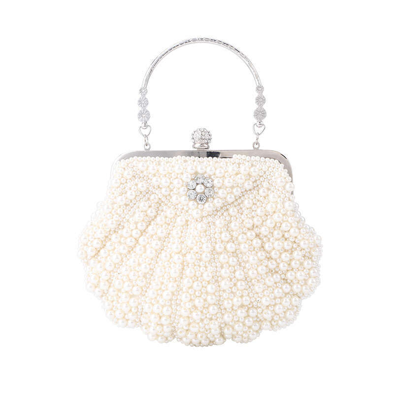 Dinner Bag Straight Fashionable Elegant Seashell Pearl Dinner With A And Stylish Style Large Space For Handheld Evening Wear Bag KQ