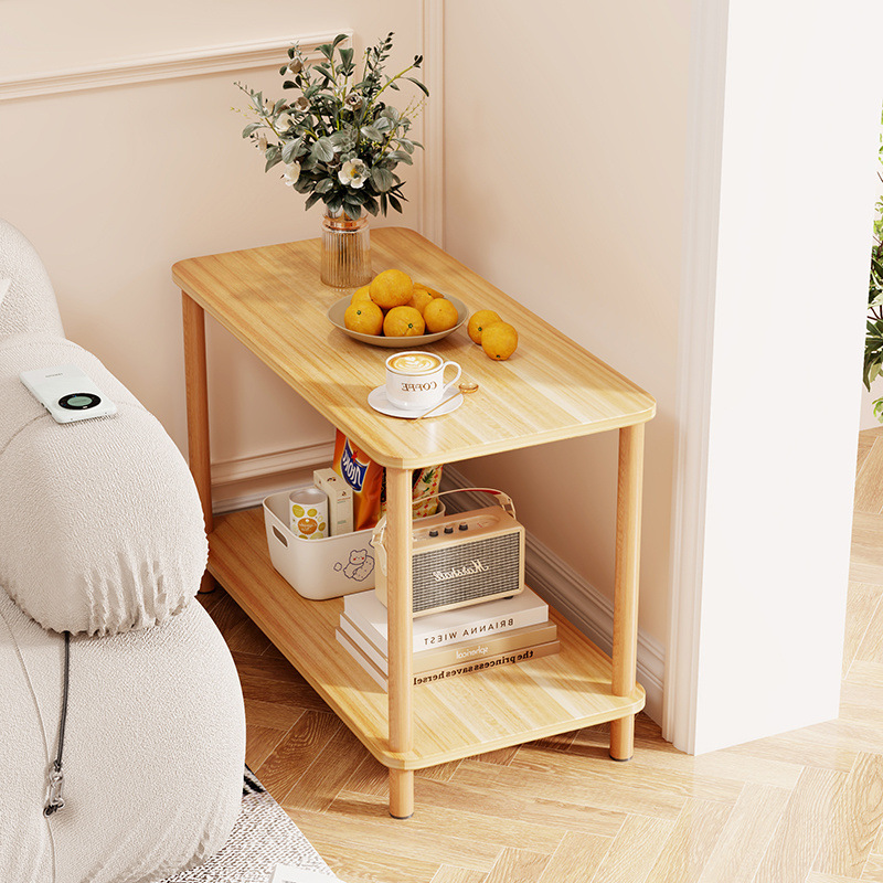 B576 Sofa side table coffee table living room small table side cabinet movable