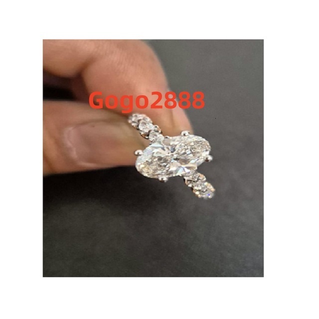 Best Quality Women Moissanite Engagement Rings Sterling Silver Moissanite Diamond Wedding Ring for Export from India