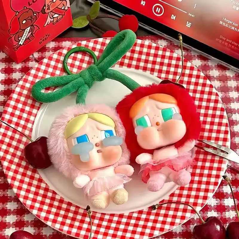 CRYBABY Cherry Vinyl Style Twin Love Tears Series Celebrity Same Style P Hanging Card Bag Pendant Accessories Girl GiftT250507