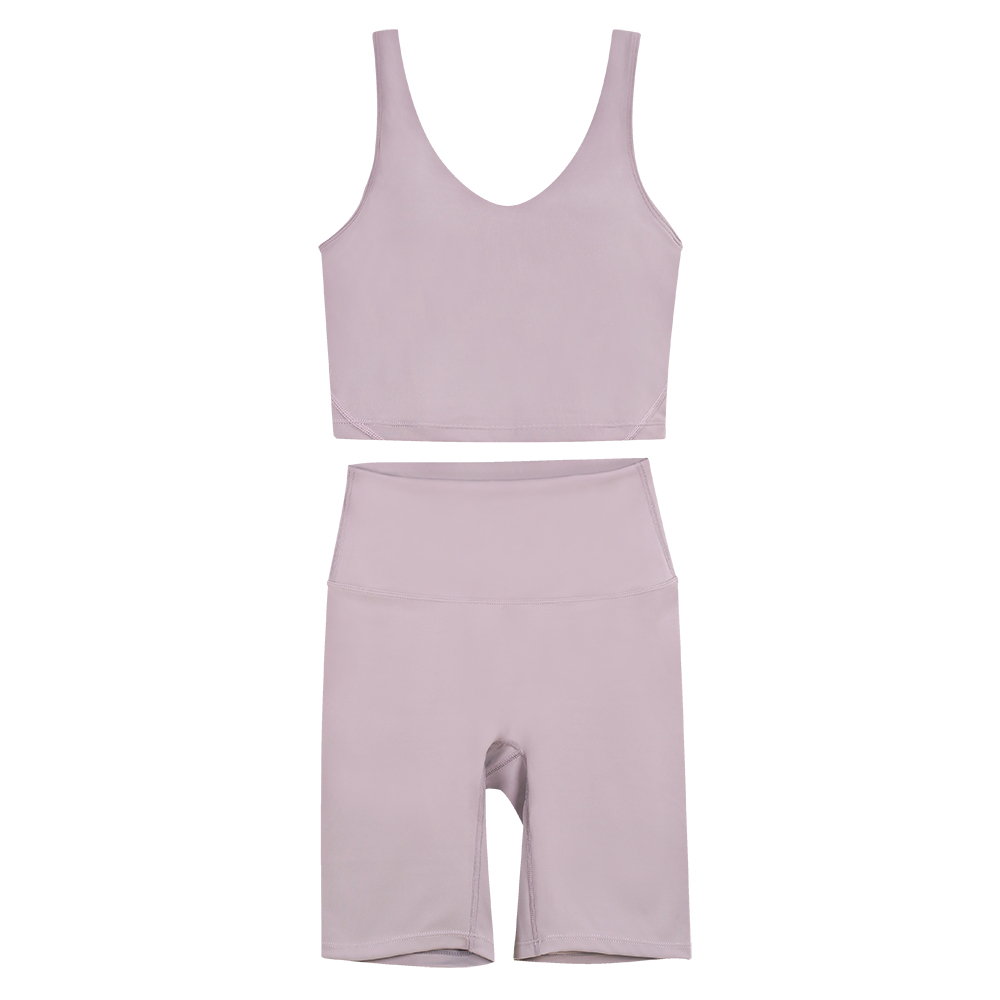 Womens Yoga Sets Push Up Fiess Shorts Sports U-Bra Back Cross High Waist Elastic Sportswear Outfits Gym Suits Cloth Running Workout Tracksuits gym set