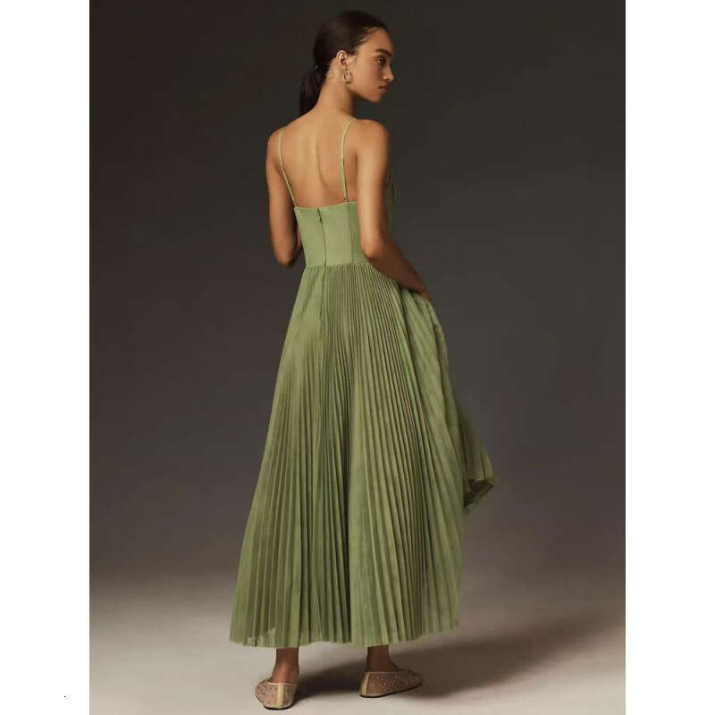 designer dress evening gown new style sexy camisole backless long skirt sleeveless deep v slim bridesmaid dress for women dresses for woman