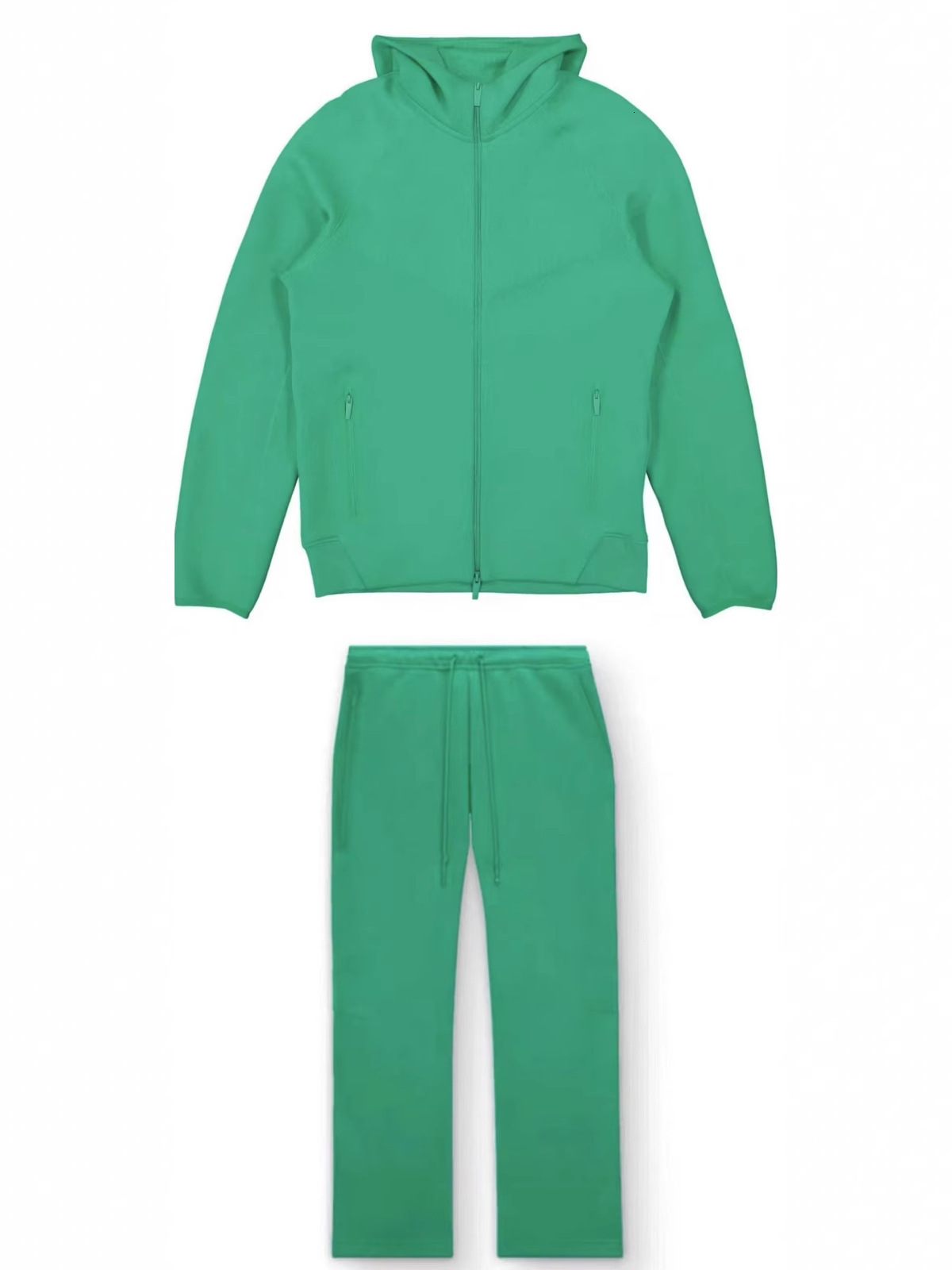 New loose casual jacket, hooded sweatshirt, sweatpants set for autumn and winter of 2023-454