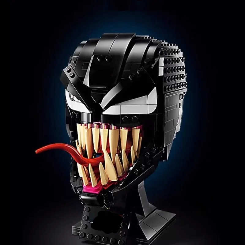 Disney toys Venom Mini Building Blocks Marvel Holocaust Head Superhero Spider Man MOC 3D Model DIY Building Blocks Childrens Christmas Gift Toys Y2505