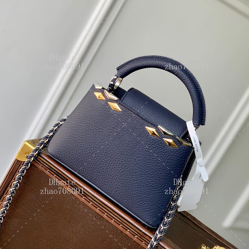 Designer Handbag Mini Size 21cm Cowhide leather Shoulder Bag Diamond quality Women's Crossbody Bag With box LC04B6