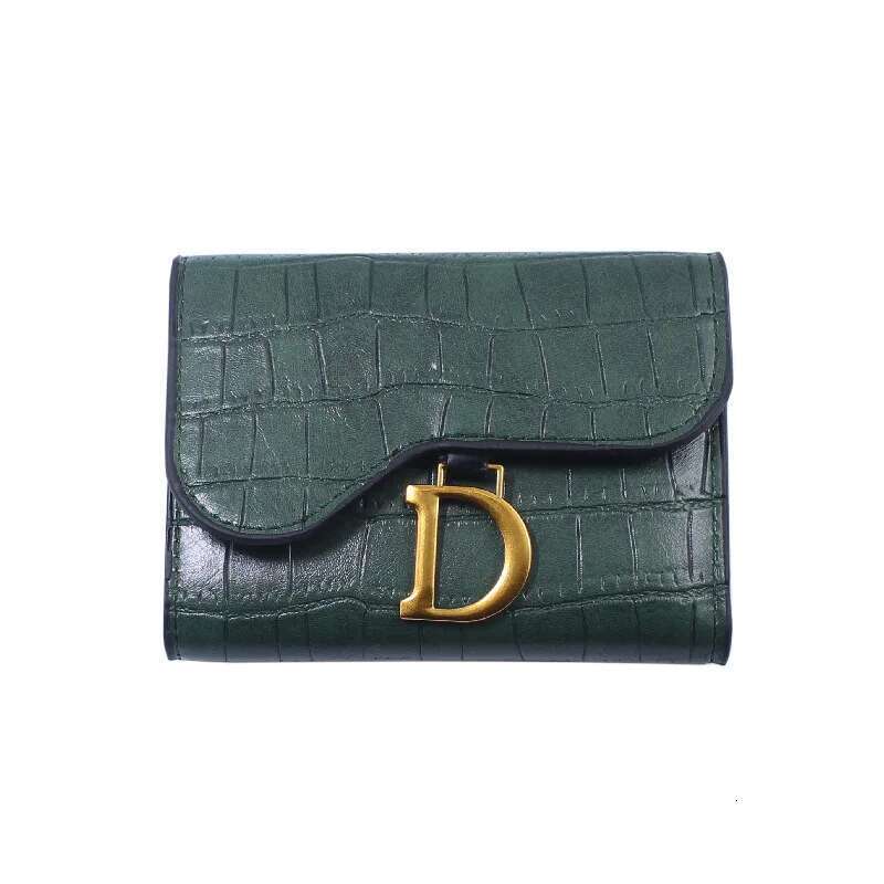 Short Small Fashion Brand Leather Ladies Card Bag For Women Clutch Female Purse Money Clip Wallet