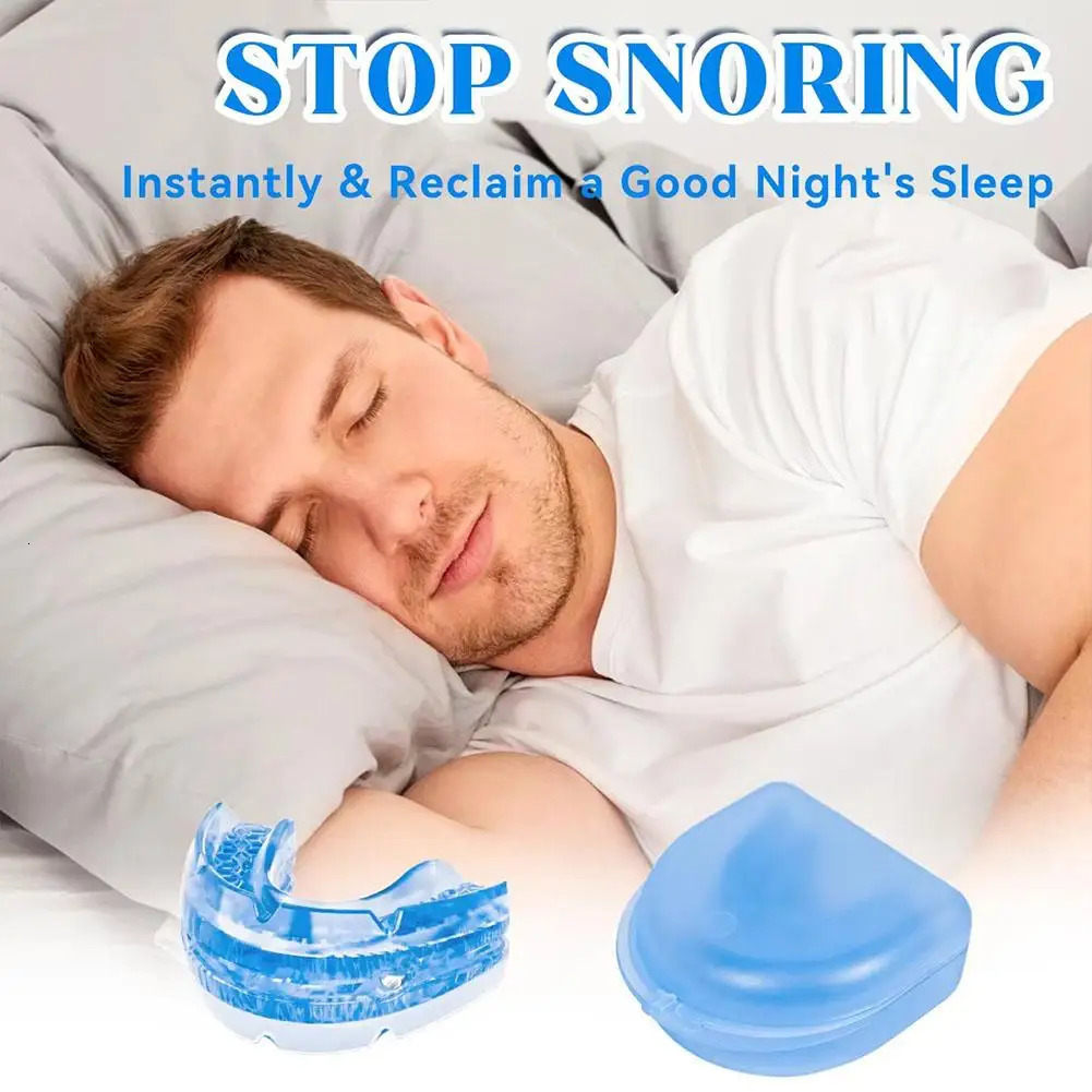 Adjustable Anti Snoring Mouth Guard Anti-Snoring Mouthpiece Sleeping Devices Bruxism Snoring Stopper Improve Sleep Mouthpiece 250506