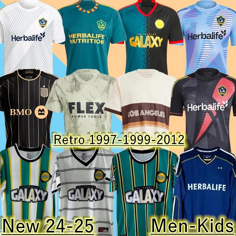 Fan Player Version 2025 LAFC soccer jerseys 24 25 VELA CHIELLINI ACOSTA D.BOUANGA KAYE ROSSI Los Angeles FC LA GALAXY CHICHARITO VELA Football shirts mens kids