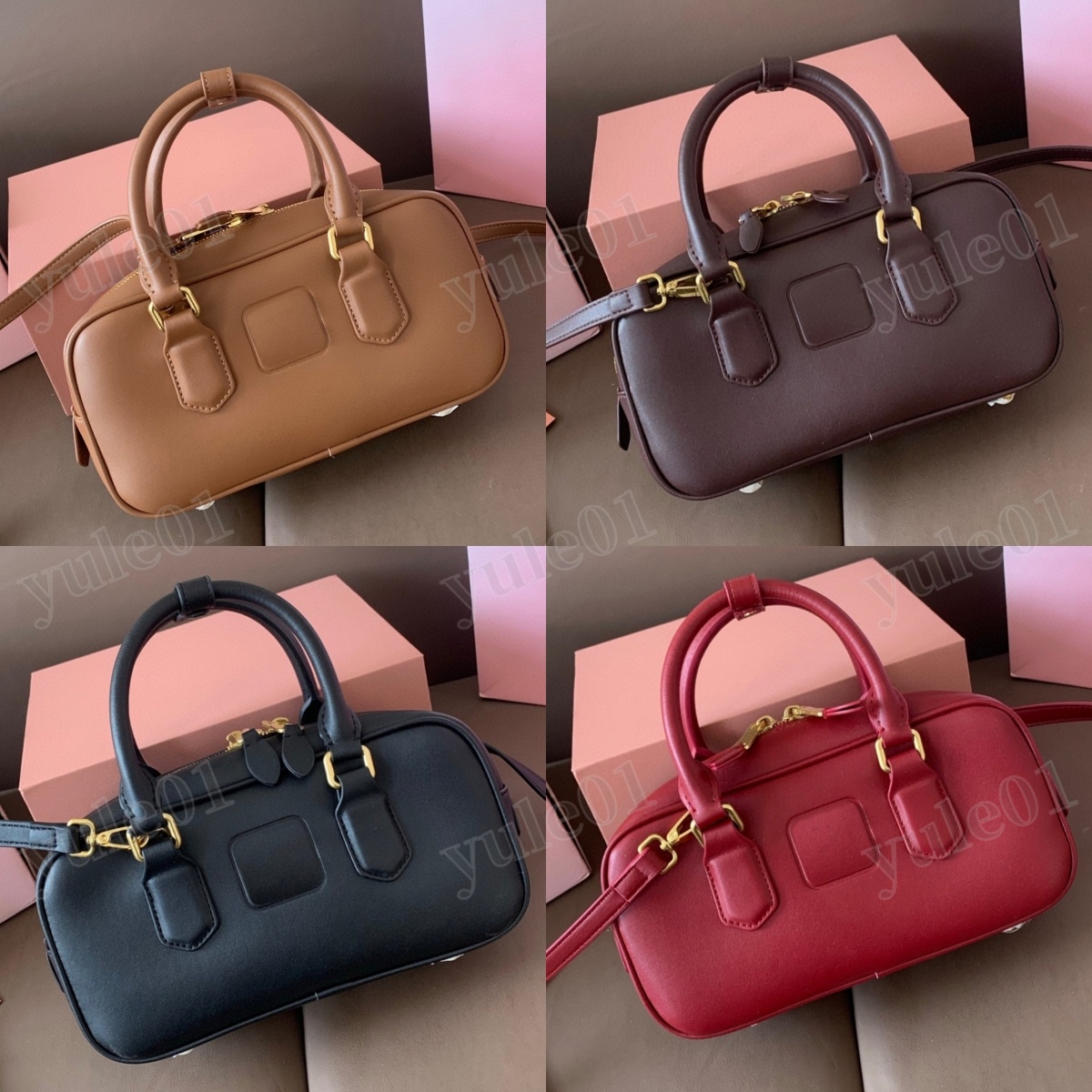 Designer Tote Bag Calfskin Leather Handbag Camera Bag with Long Strap Crossbody Bag High Quality Soft Leather Bag Womens Designer Bag Bowling Bag Lolita Luxury Bag