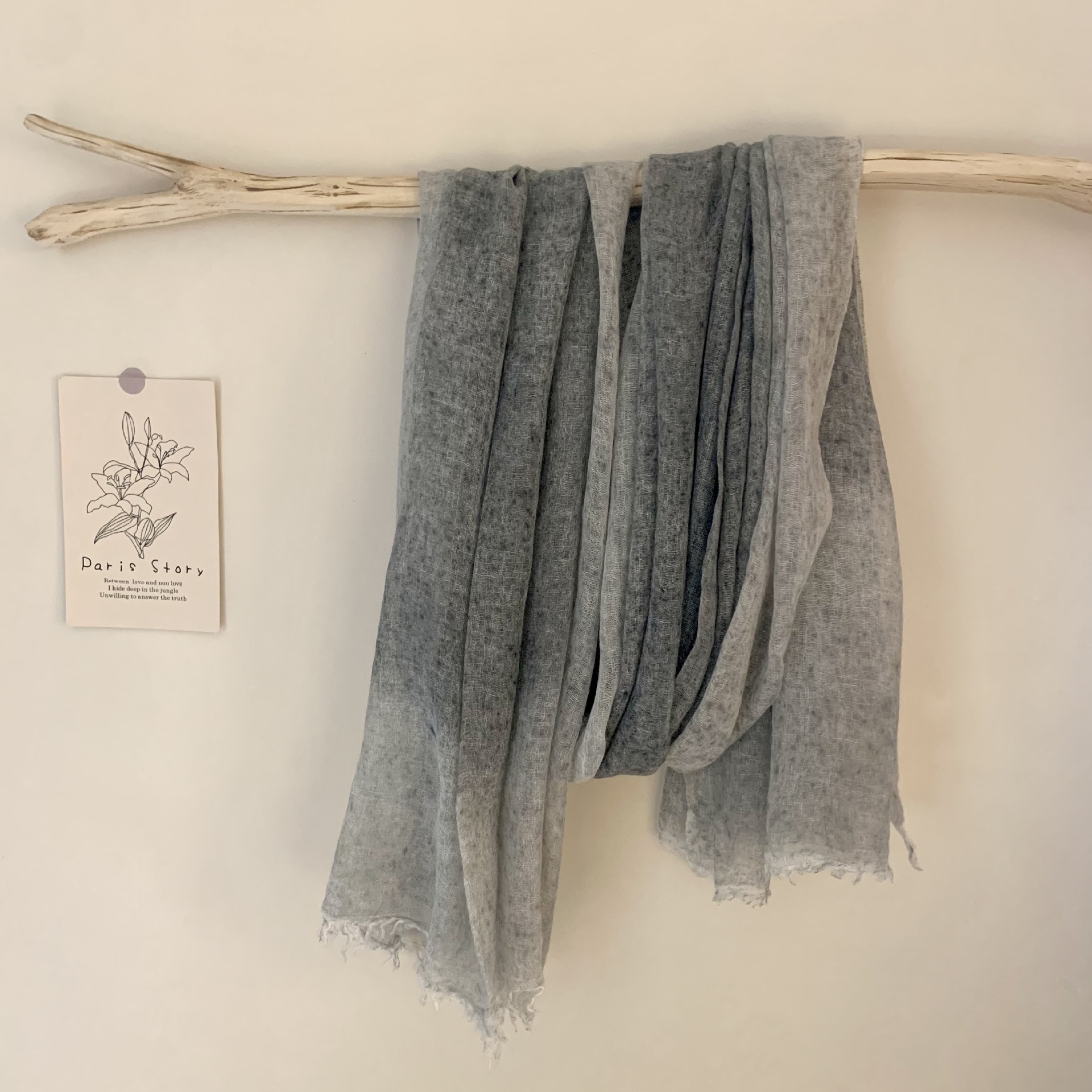 K645 2024 new imitation wool gradient two-color scarf versatile shawl sunscreen scarf wrap turban spring hot style