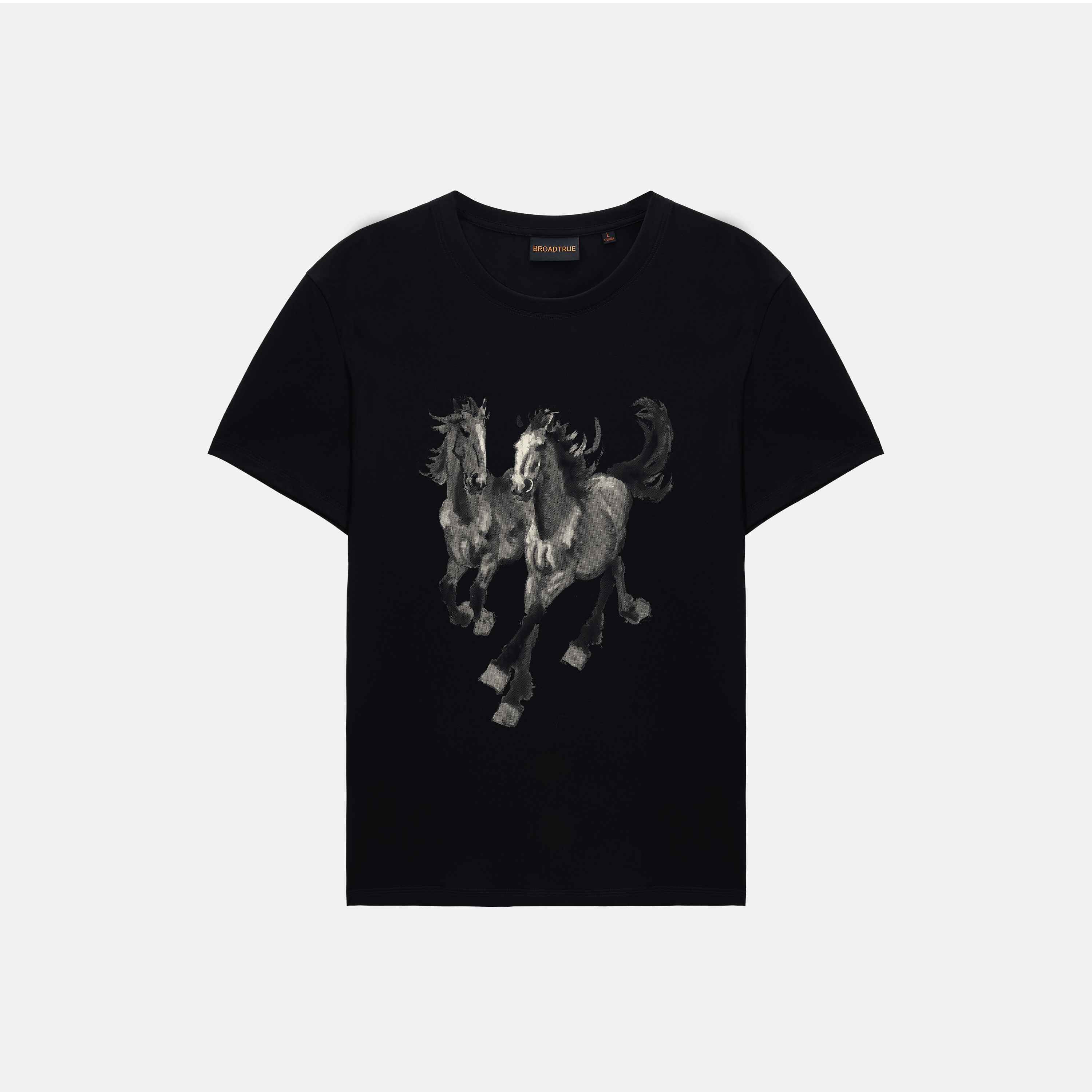 Comfortable Breathable Graphic Tee Featuring Durable Colorfast Printing Style