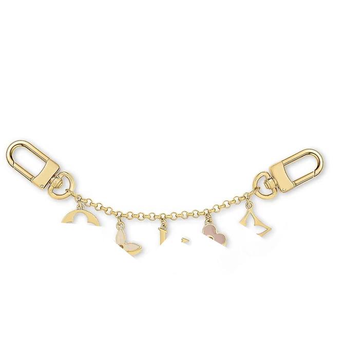 New Style Classic Key Rings Key Chain Boutique High-quality Men's and Women's Fashion Bags Pendant Luxury Double Buckle Keychains Gift Jewelry