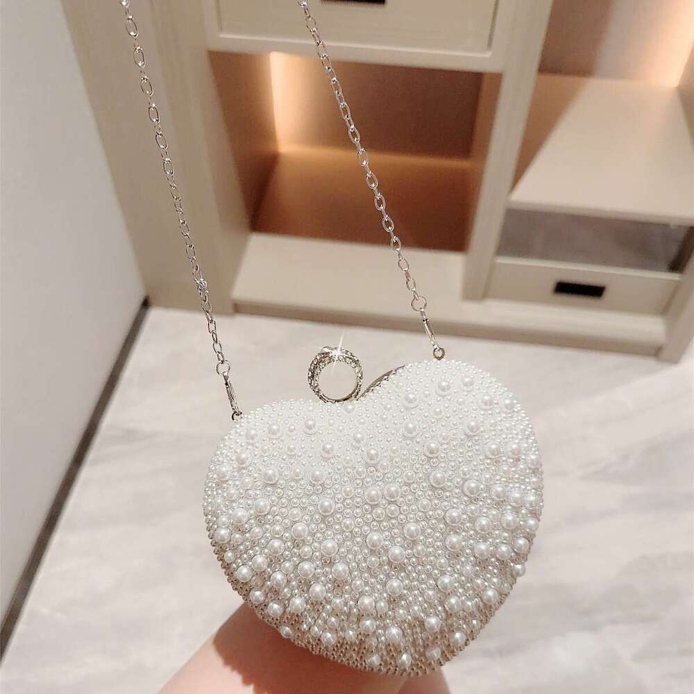 Dinner Bag New Pearl Love Hand Chain Paired With Qipao Evening Banquet Wedding Dress Bag KQ