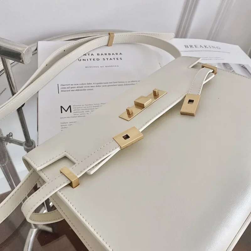 Brand Designer Handbags Top Quality Genuine Leather Women Commuter Bags Fashion Black Brown Shoulder Crossbody Bag Female