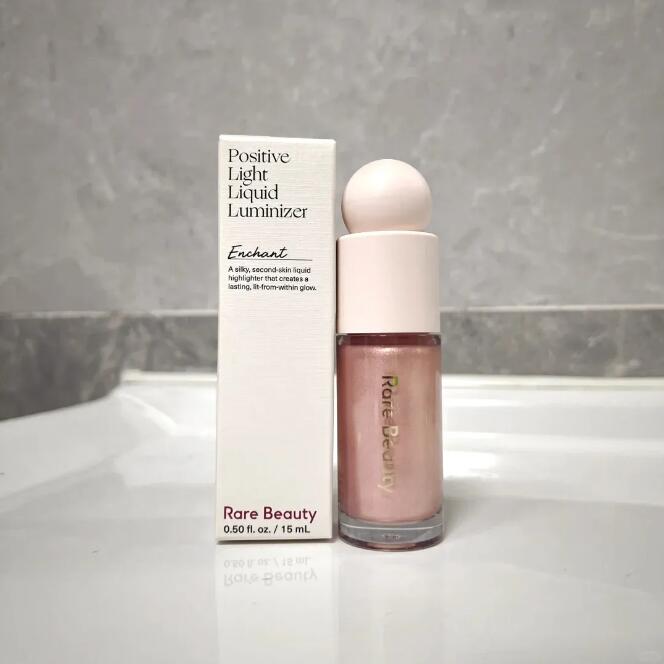 Rare Beauty Positive Light Liquid Luminizer Highligh 15ml Makeup Highlighter Enlighten Enchant Outshine Face Cosmetics Highlighters Bronzers High Quality