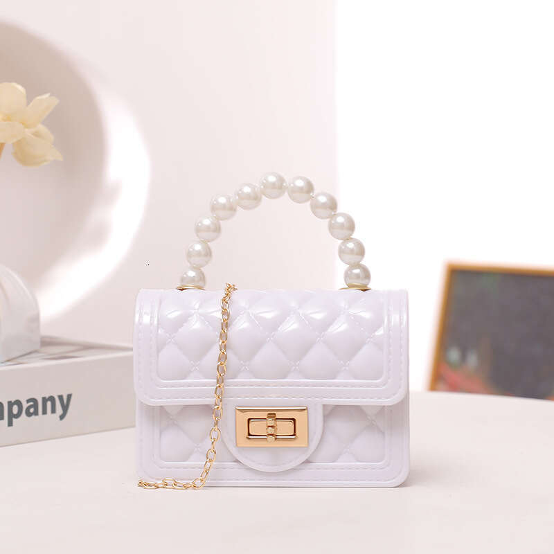 Dinner Bag Pearl Bags Cheap Mini Handbag Children S Silicone Jelly Bag KQ